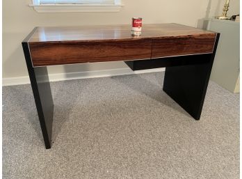 Mid-Century John Stuart Rosewood And Ebonized Desk