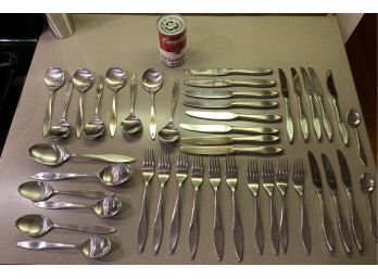 42 Pc. Modern Flatware By Butler Sheffield England