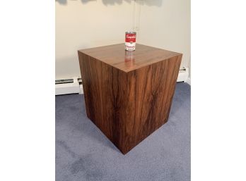 Vintage Modern Rosewood Cube Table Intrex Habitat