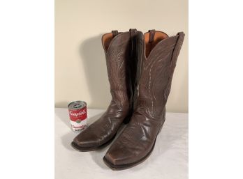 Pr. Size 12 Lucchese Men’s  Cow Boy Western Boots