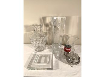 6 Pieces Interesting Quality Glass  Marquis & More