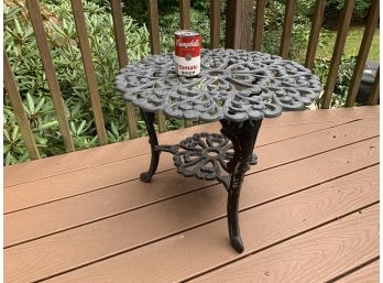 Cast Aluminum Round Outdoor Table