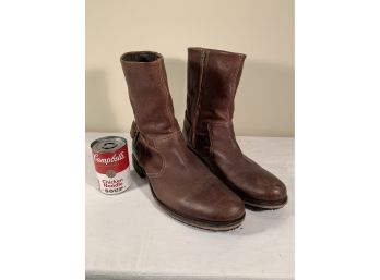 Pair Of Cole Hann Mens Zip  Up Boots
