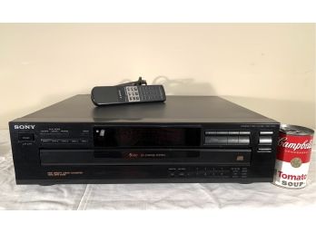 Sony CD Player CDP-C345 With Remote