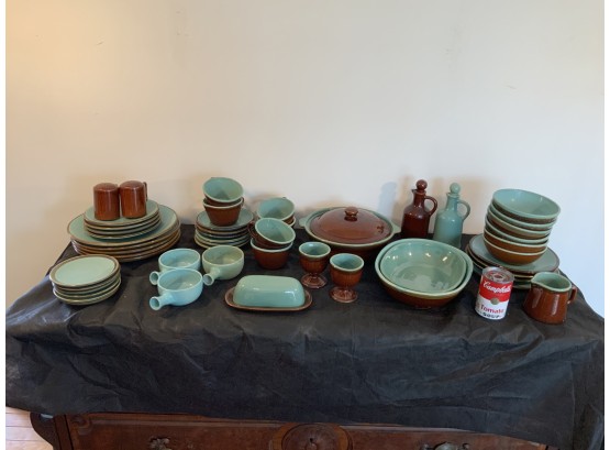 51 Pieces Of Older COUNTRY FAIR Louisville Pottery Dinnerware