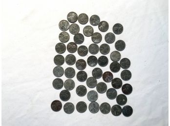 48 War Time Steel Pennies