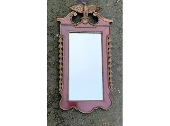 Centennial Chippendale Mirror With Arch Top And Eagle
