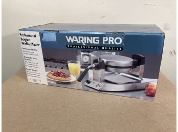 Waring Pro Professional Belgian Waffle Maker In Box
