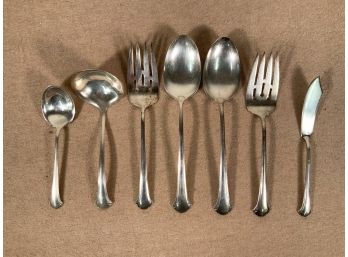 7 Towle “ Chippendale “ Pattern Serving Flatware Pieces