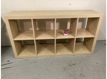 IKEA 8 Section Maple Bookcase / Shelving Unit