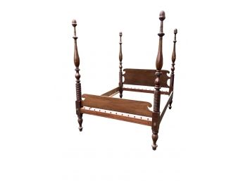 Antique Cherry 4 Poster Bed King Size Frame