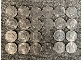 24 Kennedy Bi Centennial Half Dollars
