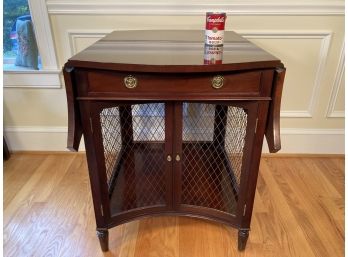 Baker Furniture Mahogany Drop Leaf Table Federal Style