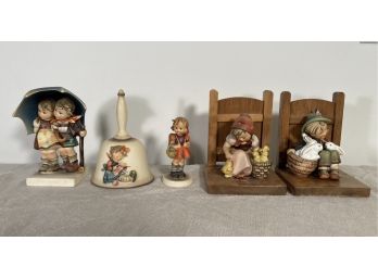 Group Of Hummel Porcelain Figurines