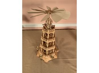 Muller 3-tier Pyramid “Holy Story With Angels” Christmas Story