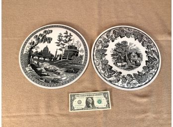 2 Pc. Spode Archive Collection Hot Plates