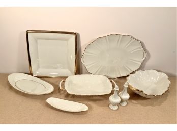 8 Pc. Lenox Porcelain Serving Dishes