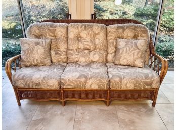 Braxton Culler Wicker & Rattan 3 Seat Sofa