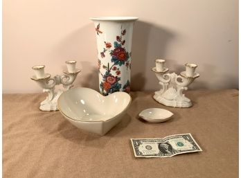 Lot Of 5 Lenox Porcelain Items