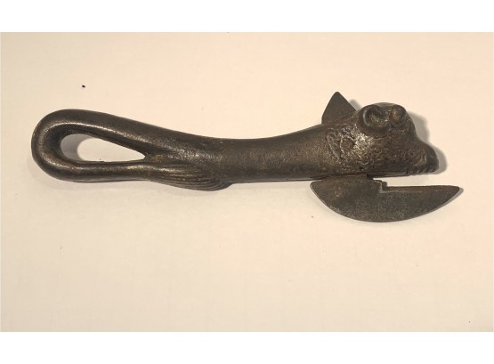 Unique Antique Cast Iron BULL Can Opener (Free Shipping )