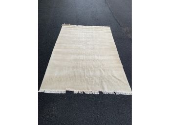 108 X 72  Mid Century Modern French Wool Carpet Unsigned But Attributed  To Leleu