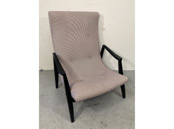 Mid-Century Modern Scoop Upholstered Lounge Chair