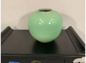 Pierre Randal Mid Century Modern Green Vase