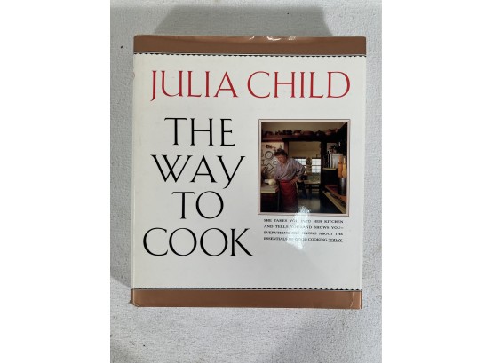 Signed Julia Child The Way We Cook 1st Edition