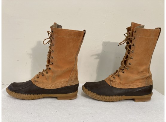 Pair Sz 10 EE L.L. Bean Maine Hunting Boots Vintage