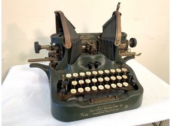 Original Antique Oliver No. 9 VISIBLE Typewriter