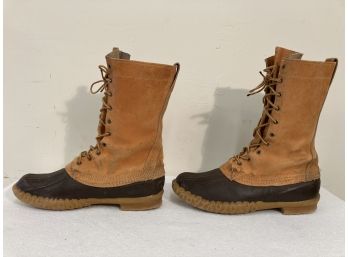 Pair Sz 10 EE L.L. Bean Maine Hunting Boots Vintage