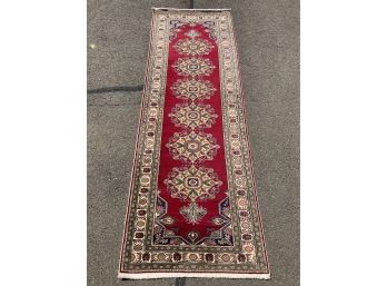 39 X 117 Vintage Red Persian Wool Runner