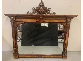 Gorgeous Victorian Renaissance Carved & Gilded Mirror