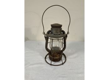 Antique  Dietz New York Central Railroad Lantern & Case Co. Original Glass