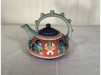 Vintage Mid Century Czech. Digital Effect Tea Pot
