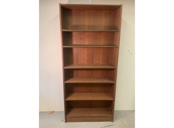 Mid Century Walnut Bookcase With 5 Adjustable Shelves