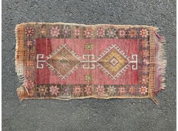 37 X 19  Antique Hand Made Persian Rug