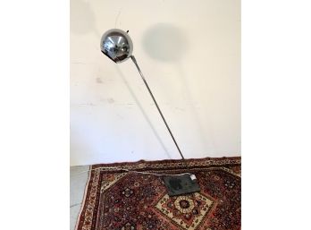 Original Sonnemen Mid Century Chrome Adjustable Cats Eye Floor Lamp