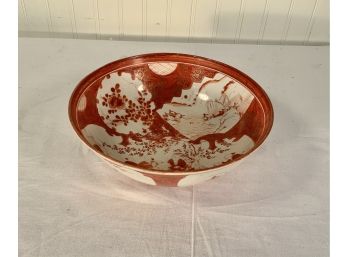 Antique Asian Chinese/ 9 1/2 Inch Porcelain  Bowl