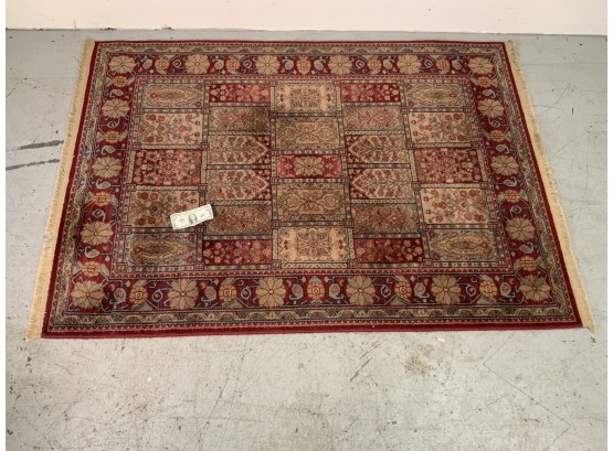 4.3 X 6 Vintage Karastan Wool Carpet Bakhtiyari Design
