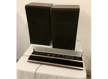 Vintage Bang Olufsen BEO MASTER 2400 With S-75 Speakers & Remote