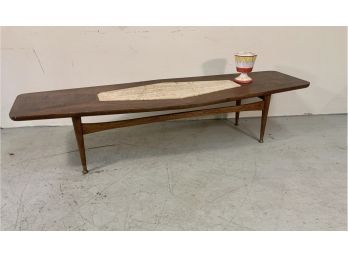 Original Mid Century Modern Surfboard Coffee Table