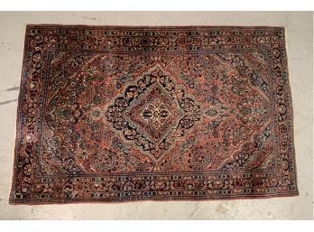 79 X 51 Antique Sarouk Persian Carpet Superior Quality