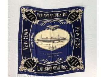 Original Vintage  Holland America Line Scarff SS New Amsterdam