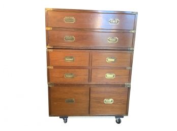 Beacon Hill Collection 3 Section Campaign Chest Of Drawers