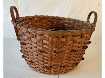 Antique Native American Splint Basket