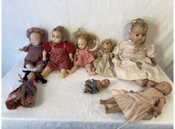 Collection Of Antique Dolls