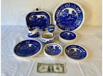 Collection Of Antique Copeland Spode Tower