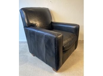 Bauhaus Black Leather Club Chair