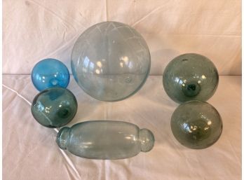 Collection Of Vintage/Antique Glass Japanese Fishing Floats